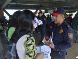 El folleto también contiene un directorio de las Unidades de Inmujeres y números telefónicos de emergencia. TWITTER / @InmujeresCDMX