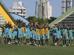 Los jugadores del 'Chape' estarán a las órdenes del técnico Vagner Mancini, de 50 años. AP / A. Penner