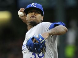 Ventura debutó en Grandes Ligas con el equipo de Kansas City en 2013. AP / LM Otero