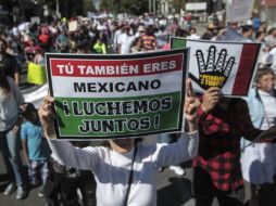 Durante el trayecto de la protesta no se contó con presencia policiaca. EL INFORMADOR / F. Atilano