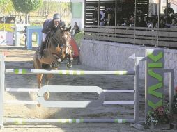 Nicolás Pizarro (foto) tuvo una destacada actuación ayer, montando a 'Queen Folia', en el cierre del Concurso Nacional de Salto. EL INFORMADOR / M. Vargas