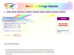 'Rainbow Refugees NL', disponible en árabe, inglés, farsi y francés, ofrece contactos útiles a aquellos que solicitan asilo.  / www.rainbowrefugee.ca/