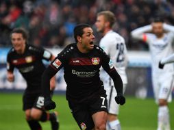 Javier Hernández confiesa que le gusta salir de la cancha con esa sensación de haberlo dado todo. AFP / ARCHIVO