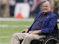 Bush de 92 años de edad fue hospitalizado la semana pasada al presentar problemas para respirar como consecuencia de una neumonía. AFP / ARCHIVO