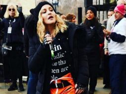 Madonna dio un discurso contra Trump durante la Marcha de las Mujeres en Washington. INSTAGRAM / madonna