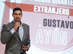 Ayón añadió que el galardón como mejor extranjero le ‘alimenta’ las ‘ganas de seguir compitiendo’. EFE / K. Huesca