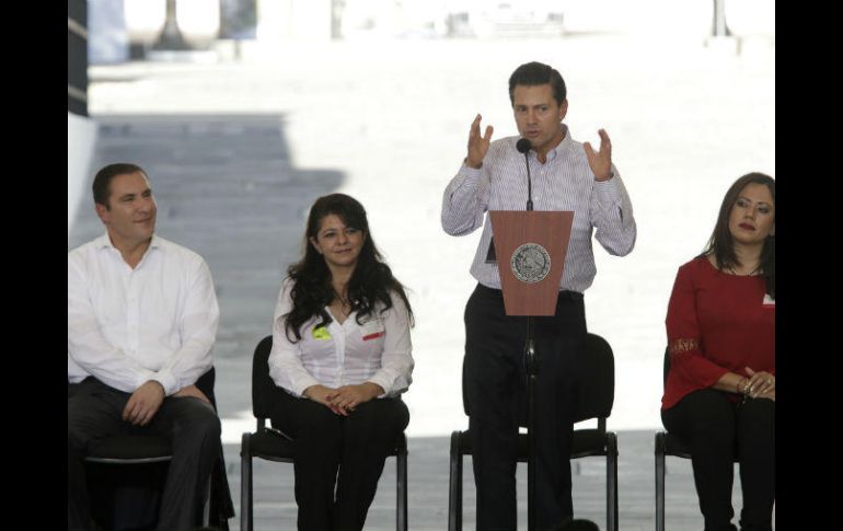 El Presidente afirmó que en esta visita pocos le llegaron a expresar sus molestias por el alza a los combustibles. NTX / C. Pacheco