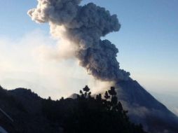 Se recomienda a las poblaciones aledañas al Volcán de Fuego mantenerse informadas y tomar sus precauciones. TWITTER / @PCJalisco