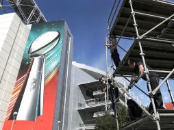 El estadio NRG en Houston es la destinación del trofeo más prestigioso del futbol americano. AP / D. J. Philip