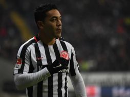 Fabián de la Mora se perderá el juego debido a una inflamación lumbar que lo tendrá alejado de la canchas varias semanas más. TWITTER / @eintracht_esp