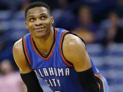 Russell Westbrook. La estrella del Thunder de Oklahoma City llegó a 60 triples dobles el pasado miércoles. AP / M. Becherer