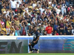 Los goles de Pumas fueron de Nicolás Castillo al minuto 47 y Pablo Barrera al 69 y Bryan Rabello (foto) al 90. EFE / A. Cruz