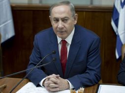 Netanyanhu declaró que el  muro que construyó en la frontera sur de Israel con el Sinaí egipcio fue un éxito. EFE / A. Sultán