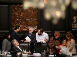 Entre los oradores a favor estuvieron Olga Sánchez Cordero, del Grupo Constitucionalista, y Manuel Oropeza, del PRD. SUN / B. Fregoso