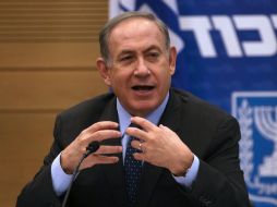 Israel intenta rebajar la tensión provocada por el tuit; miembros del gabinete de Gobierno piden a Netanyahu reconsiderar sus palabras. AFP / M. Kaham