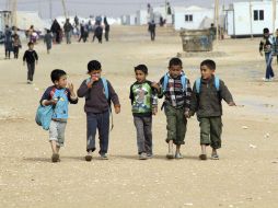 La Unicef ha puesto en marcha un programa de sensibilización para que los niños puedan hacer frente a las secuelas de la guerra. EFE / ARCHIVO