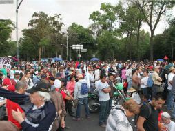 Los manifestantes se conforman por la Central Independiente de Obreros Agrícolas y Campesinos. NTX / ARCHIVO