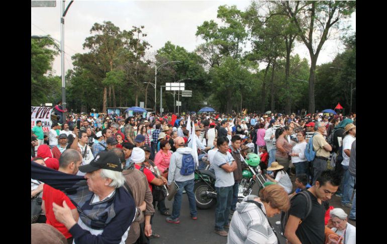 Los manifestantes se conforman por la Central Independiente de Obreros Agrícolas y Campesinos. NTX / ARCHIVO