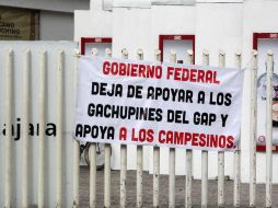 Representante de los ejidatarios que las autoridades estatales y federales les negaron el acceso a la terminal aérea. EL INFORMADOR / ARCHIVO