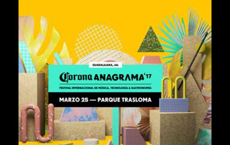 Se llevará a cabo el 25 de marzo en el Parque Trasloma, la venta de boletos inicia este viernes. FACEBOOK / Anagrama Festival