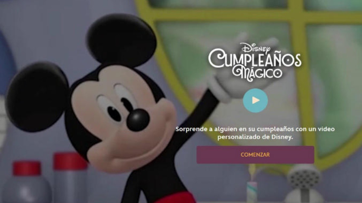 Disney lanza aplicación para felicitar a cumpleañeros | El Informador