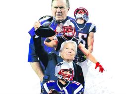 El próximo domingo en la noche, Nueva Inglaterra, pero sobre todo Belichick y Brady, buscan ampliar su legado. EL INFORMADOR / J. López