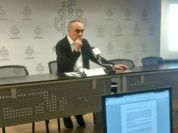 Salvador Caro afirma que este año se implementará un sistema de cámaras corporales para los policías. TWITTER / @PoliciaGDL