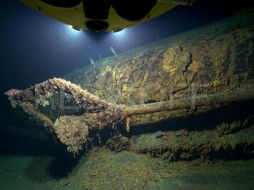 El descubrimiento se dio exactamente 75 años después de que el submarino fuera hundido. ESPECIAL / www.rebikoff.org