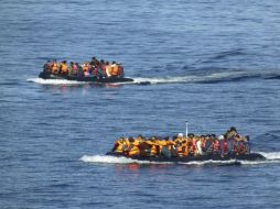 El creciente número de niños perdidos en el mar subraya el grave peligro del viaje del norte de África a Italia. EFE / ARCHIVO