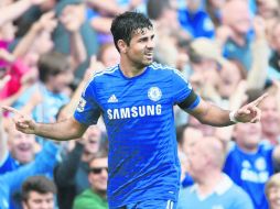 Derbi. Diego Costa, del Chelsea, enfrentará a su rival el Arsenal en el Clásico de Londres. EFE /