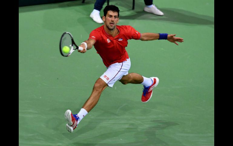 Novak Djokovic lidera el equipo de Serbia. AFP / A. Isakovic