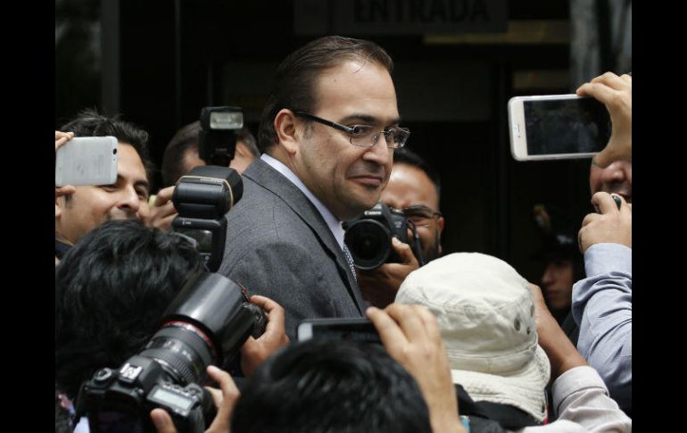 Fuentes de la PGR desmintieron la versión de que Javier Duarte de Ochoa haya sido detenido en Costa Rica. AP / ARCHIVO