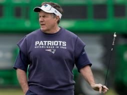 'Estamos listos para empezar', afirma Bill Belichick, entrenador de los Patriotas. AFP / B. Levey