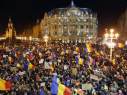 Las protestas comenzaron esta semana luego de que la ley entrara en vigor. EFE / S. Tataru