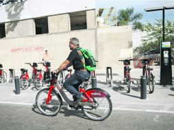 Tras el incremento de los precios de la gasolina, en enero pasado, mil 460 personas se suscribieron al programa MiBici. EL INFORMADOR / F. Atilano