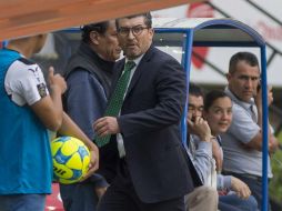 ‘Chepo’ de la Torre hizo constantes reclamos durante el partido de Santos contra Chivas. MEXSPORT / ARCHIVO