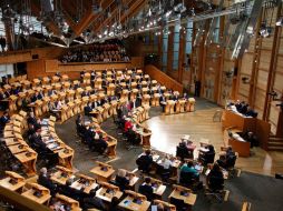 La decisión del parlamento escocés no cuenta con peso legal para detener los planes de la primera ministra Theresa May. AFP / A. Cowan