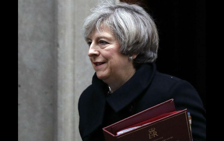 May advierte en el Parlamento que una Escocia independiente no estaría dentro de la Unión Europea. AFP / A. Dennis