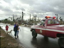 El tornado formó parte de una serie de tormentas severas que azotaban el martes el Sureste de Luisiana. AP / ARCHIVO