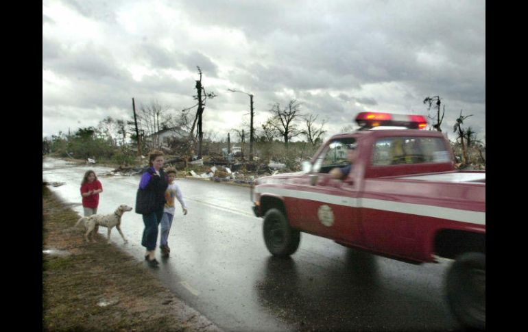 El tornado formó parte de una serie de tormentas severas que azotaban el martes el Sureste de Luisiana. AP / ARCHIVO