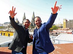 Carlos Fernández y Francisco Unda preparan la conferencia 'Desaprender'. EL INFORMADOR / E. Barrera