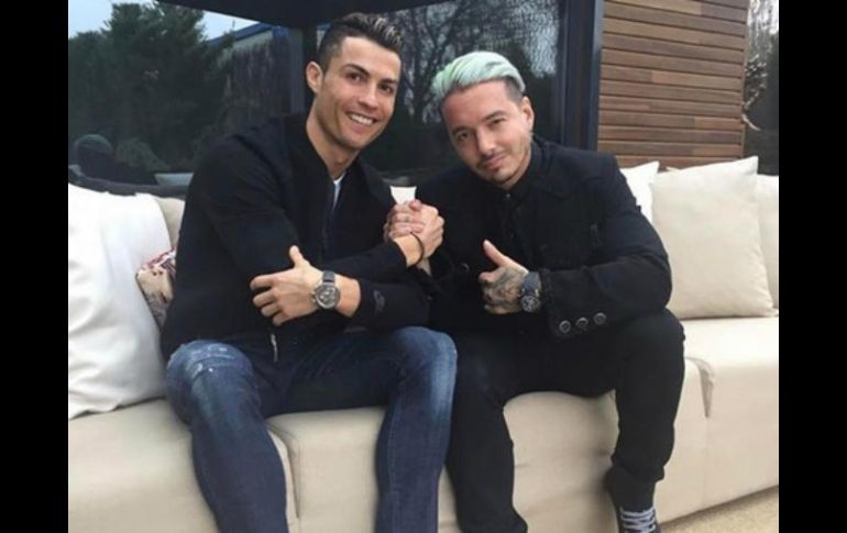 Cristiano y J Balvin compartieron un par de imágenes y un video en sus cuentas de Instagram. INSTAGRAM / jbalvin