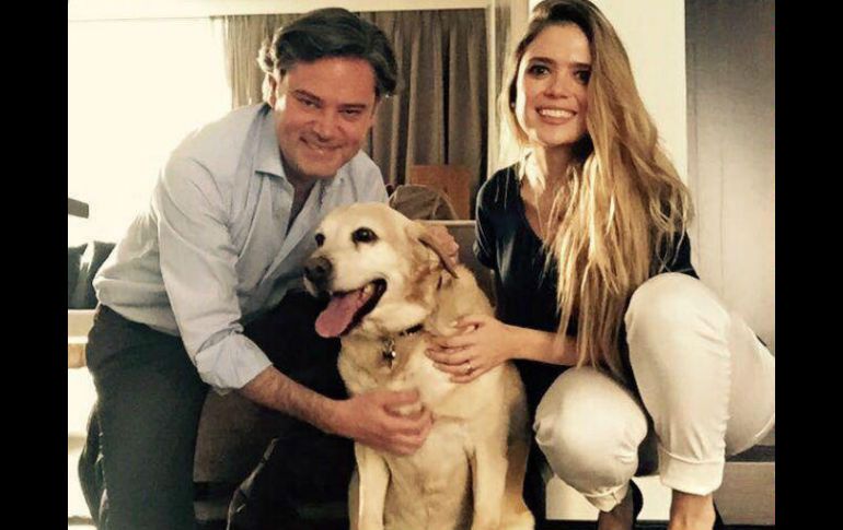 El canino llegó al hogar de Nuño después de nueve años de servir como ‘oficial canino’. FACEBOOK / Aurelio Nuño Mayer