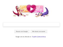 En el 'doodle', un tierno pangolín recorre cuatro diferentes mundos para encontrar los obsequios ideales para su amada. ESPECIAL / google.com