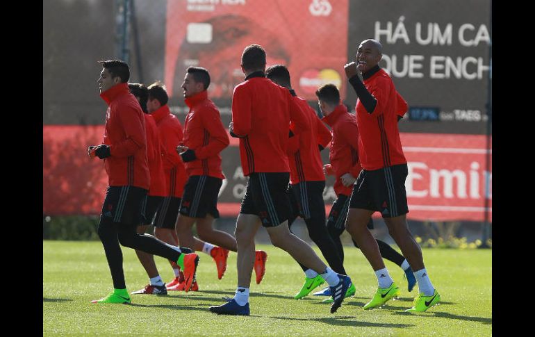 Benfica llega a los octavos de final tras culminar en el segundo peldaño del Grupo B, sólo por detrás del Nápoles. TWITTER / @SLBenfica