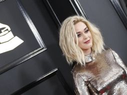 Katy Perry presentó en los Grammy su nueva canción 'Chained to the Rythm'. EFE / P. Buck