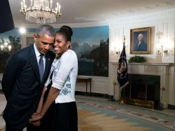 La fotografía ya ha sido retuiteada más de 100 mil veces. TWITTER / @BarackObama