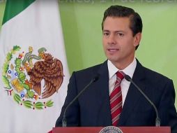 Enrique Peña Nieto, durante el acto conmemorativo del 50 aniversario del Tratado de Tlatelolco. YOUTUBE / Gobierno de la República