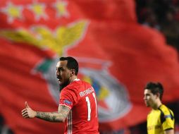 Mitroglou marcó el único tanto del partido. AFP / F. Leong