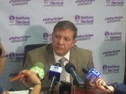 Alcaraz indica que la autoridad fiscalizadora será quien resuelva y fije un criterio que no exponga la situación jurídica del partido. TWITTER / @iepcjalisco